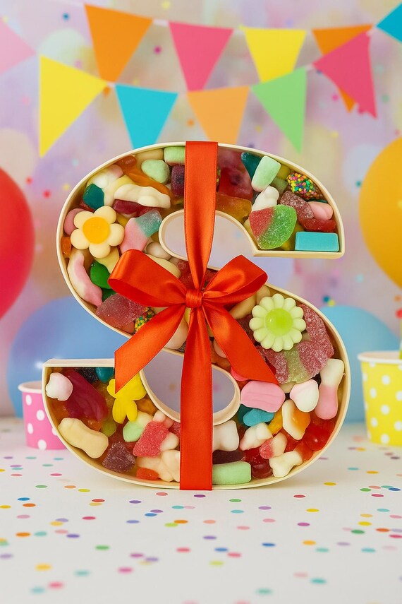 Chalk Alphabet Letter Sweets