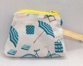 Eco friendly gift | Coin pouch | Upcycled fabric pouch | Stocking filler