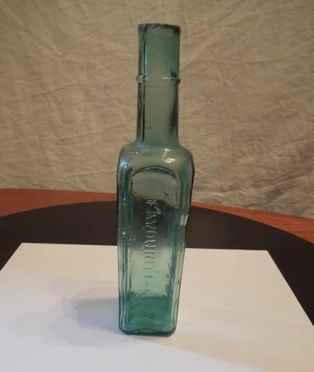 Antique Daddy's Favorite Sauce Sheartop Bottle Etsy