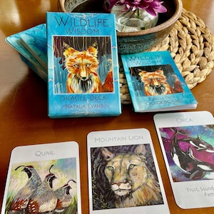 Deck Oráculo da Sabedoria da Vida Selvagem