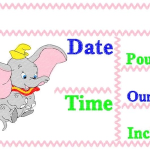 Dumbo Announcement Pillow English 2