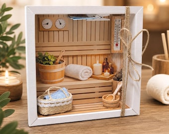 Geldgeschenk Verpackung Geldverpackung Gutschein Wellness Sauna Erholung