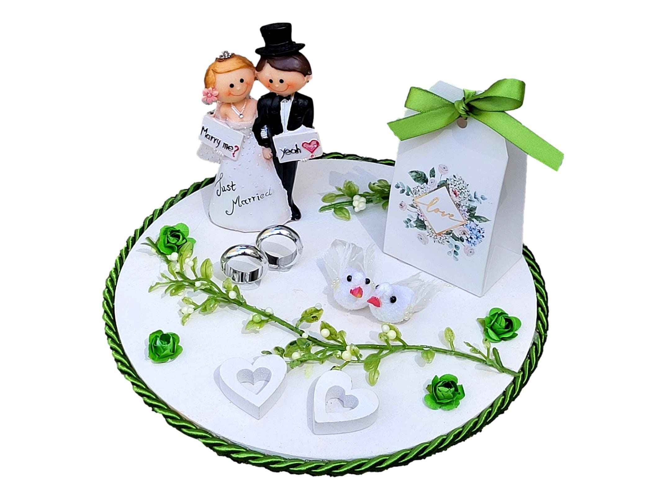 Hochzeitsgeschenk Box Set Mit Lichterkette & Reagenzglas - Elegant Für Geldgeschenke