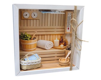 Geldgeschenk Verpackung Geldverpackung Gutschein Wellness Sauna Erholung