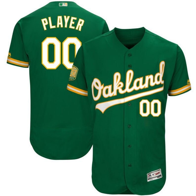 oakland a's custom jersey