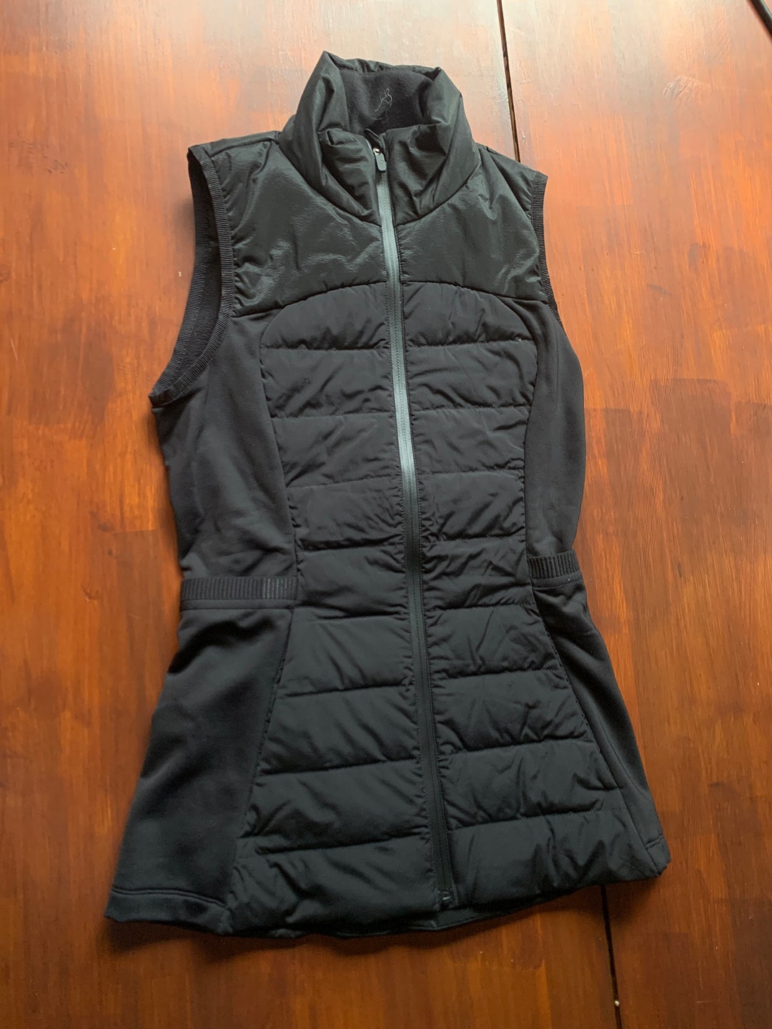 Lululemon Down for It All Vest in Black Size 0 - Etsy Lululemon Down for It All Vest in Black Size 0 - Etsy