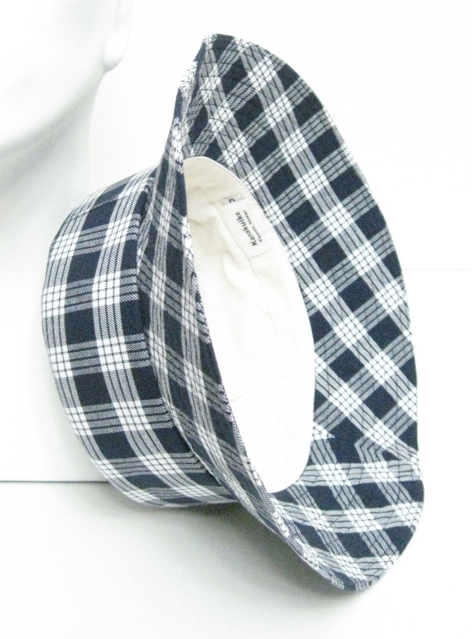 2710. Hawaiian Palaka SunBucket Hat wovenplaid assorted Etsy