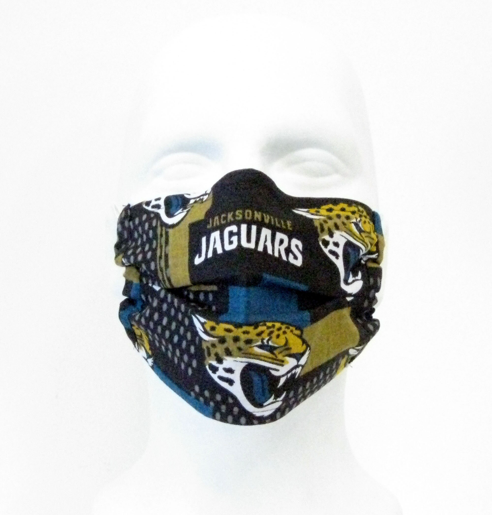 2873. NFL FaceMask_Jacksonville Jaguars Máscara adulta de Etsy
