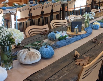 Wedding Centerpieces, Velvet Pumpkins, Fall Decor, Rustic, Thanksgiving, Farmhouse, Shabby Chic, Wreath Attachment, Many Colors Velvet