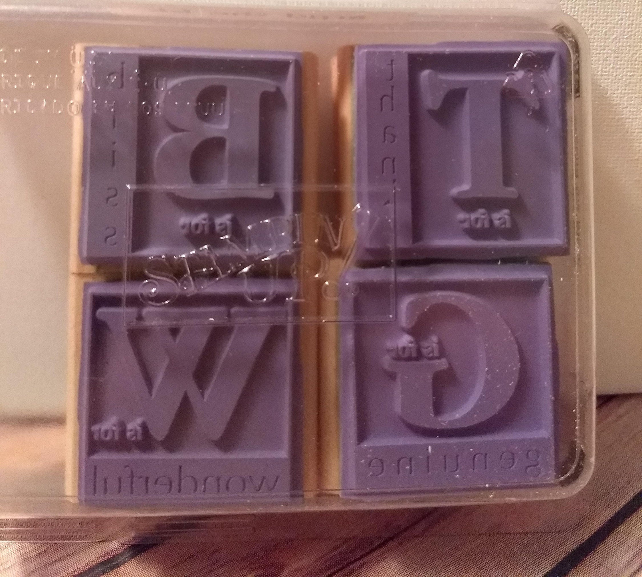 Stampin' up Retired Around the Block Hostess Set Wood Mounted Rubber ...