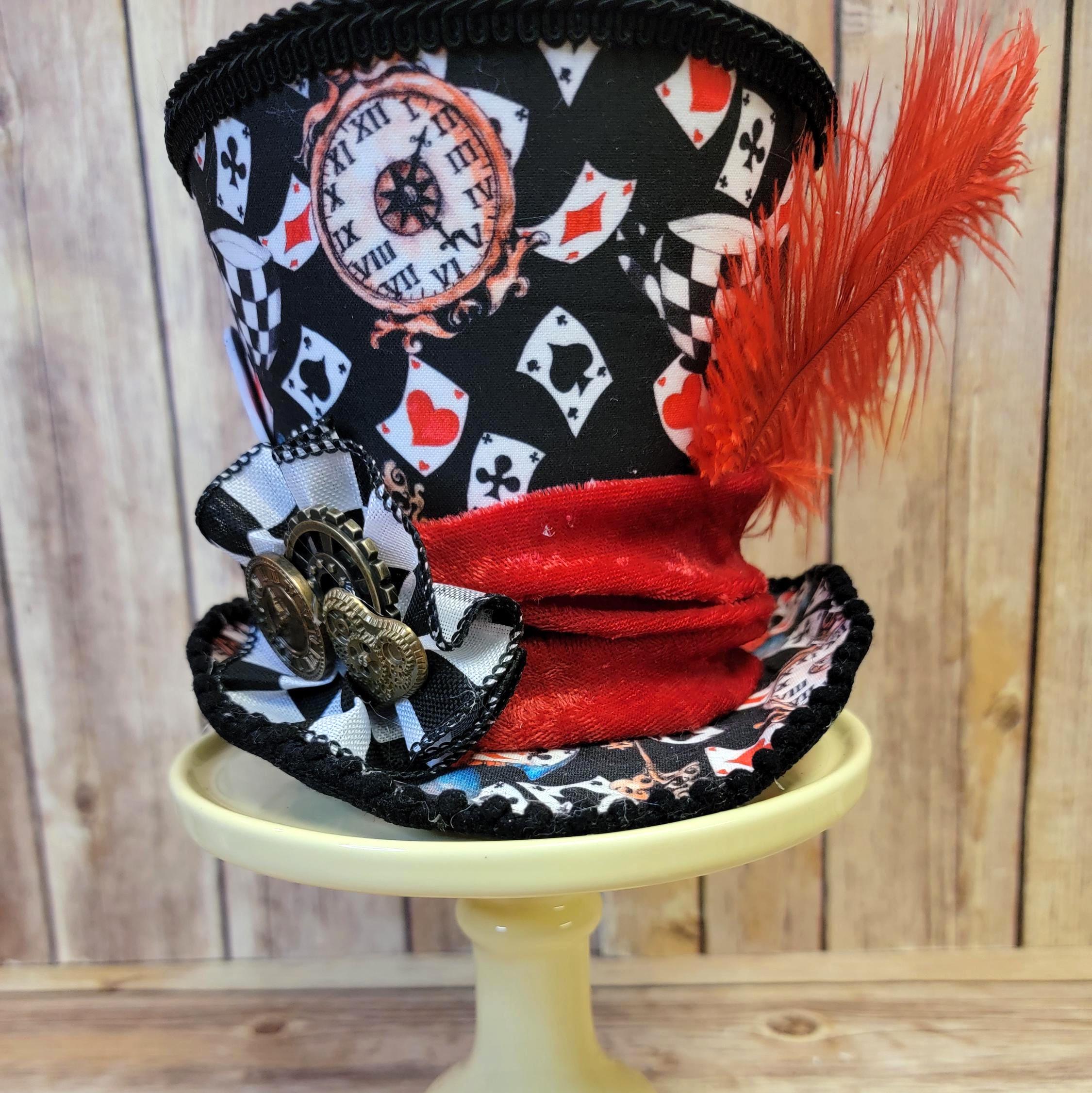 Red Mad Hatter Hat - Etsy