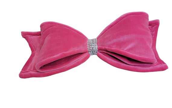Combination Of Hot Pink Bows - Includes 7/16, 5/8, Petite & Paw Print- –  Bardel Bows