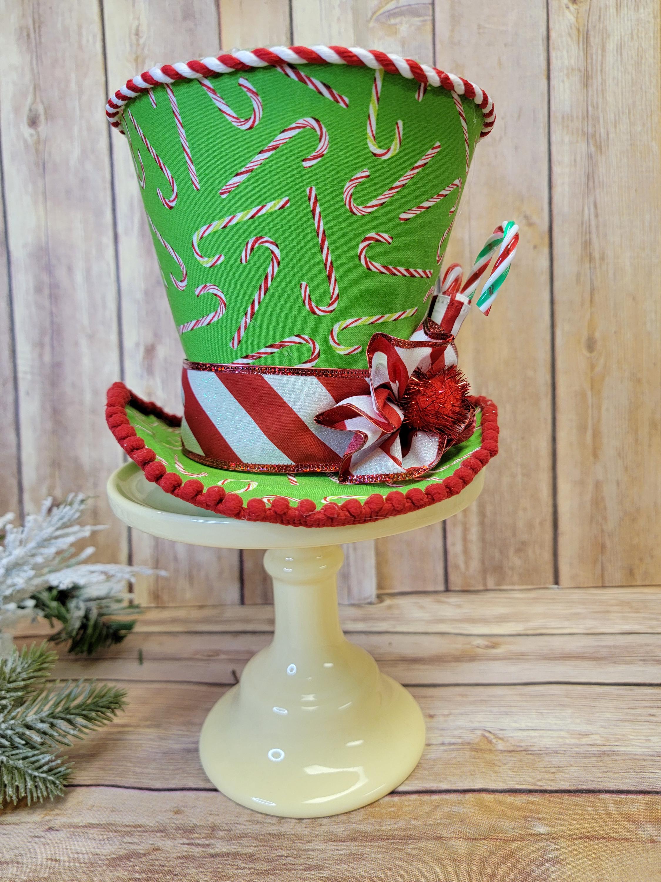 Candy Cane Top Hat