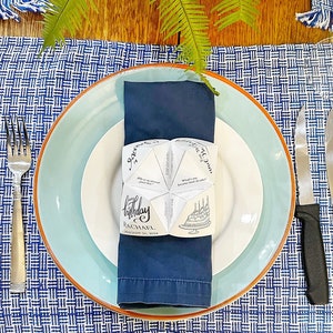 Carta del luogo della fortuna di compleanno dell'indovino - Download digitale, Arredamento unico per feste stravaganti, Carta del menu, Origami dell'indovino di carta