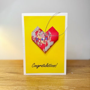 Karta z wyjmowaną ozdobą origami, pusta karta w kształcie serca/gwiazdy/drzewa, oryginalna sztuka papierowa, prezent z kartą