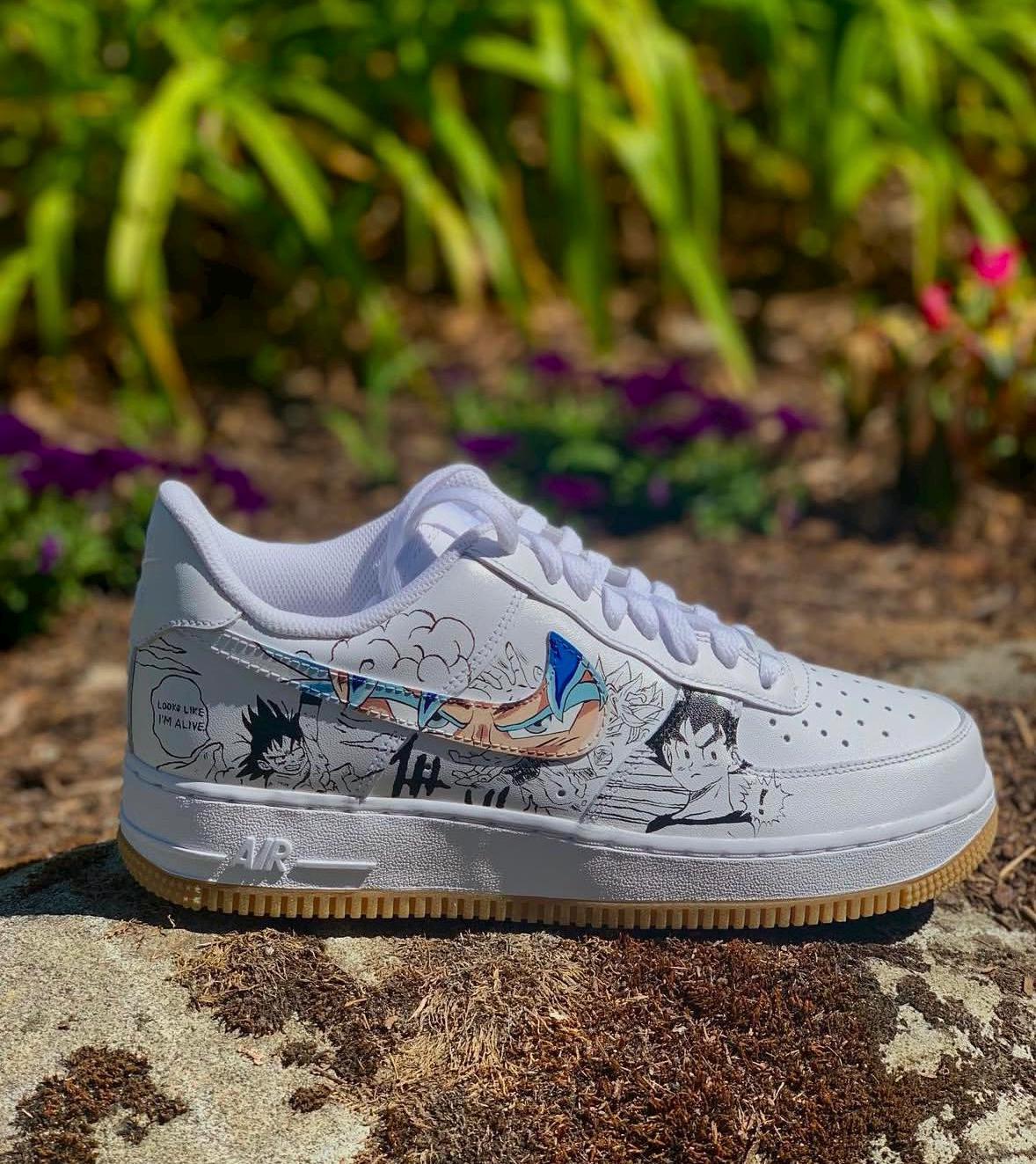 Goku Nike Etsy