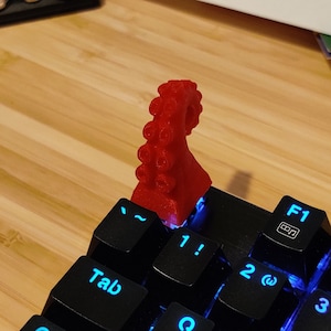 Tentacle Keycap - Mekanisk Cherry MX Novelty Escape-tangent