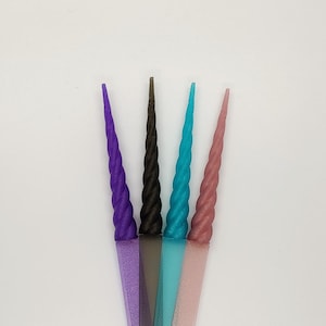Magical Unicorn Horn Bookmark - 3D Printed Fantasy Bookmark for Book Lovers - Unique Gift for Kids & Adults
