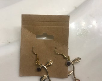 Bell Rose earrings