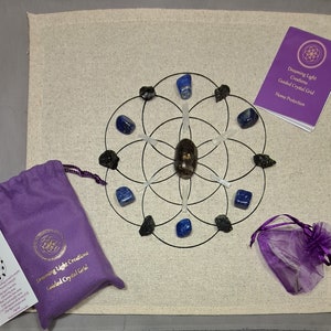 Home Protection - Traditional Crystal Grid