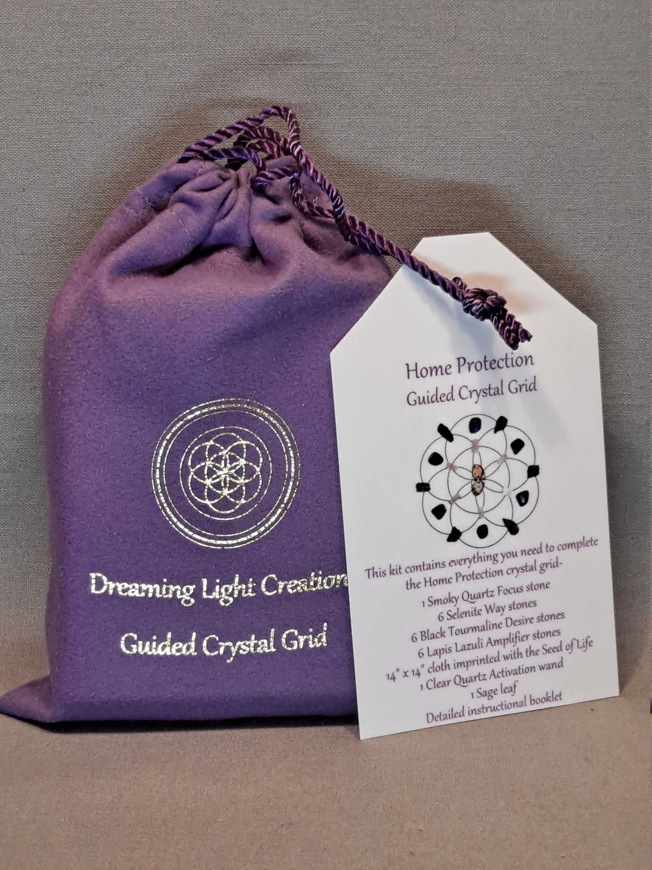 Home Protection - Traditional Crystal Grid - Etsy