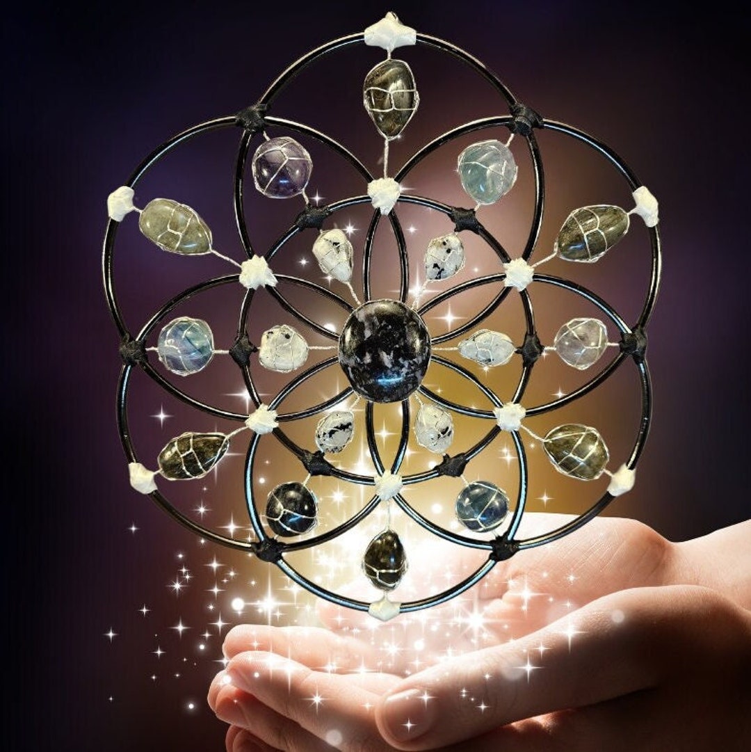 Magick ~ Dimensional Crystal Grid - Etsy