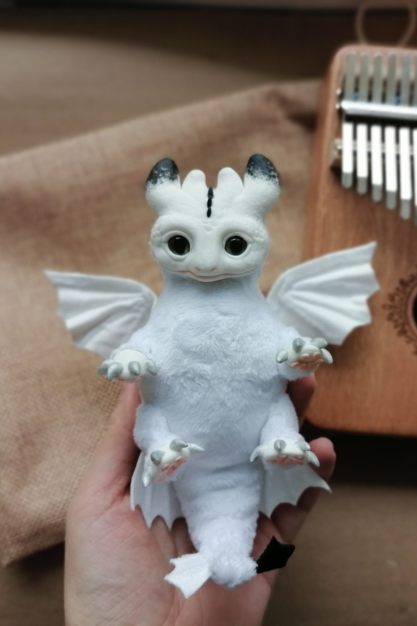 Night Light Fury Pouncer. How to train your dragon. OOAK Etsy