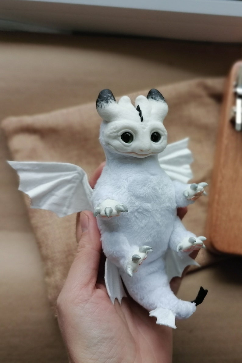 Night Light Fury Pouncer. How to train your dragon. OOAK Etsy