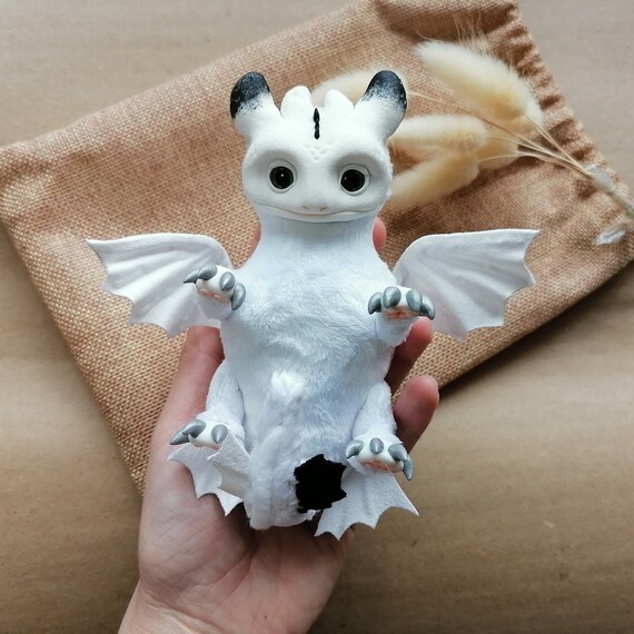 Night Light Fury Pouncer. How to train your dragon. OOAK Etsy