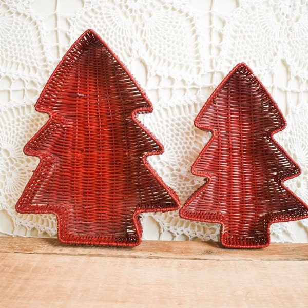 Wicker Christmas Etsy