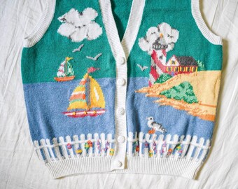 grandma sweater vest