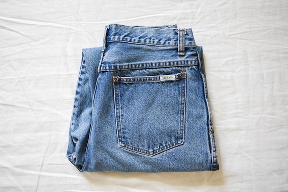 BillBlass 80s vintage pleated high waist jeans | v