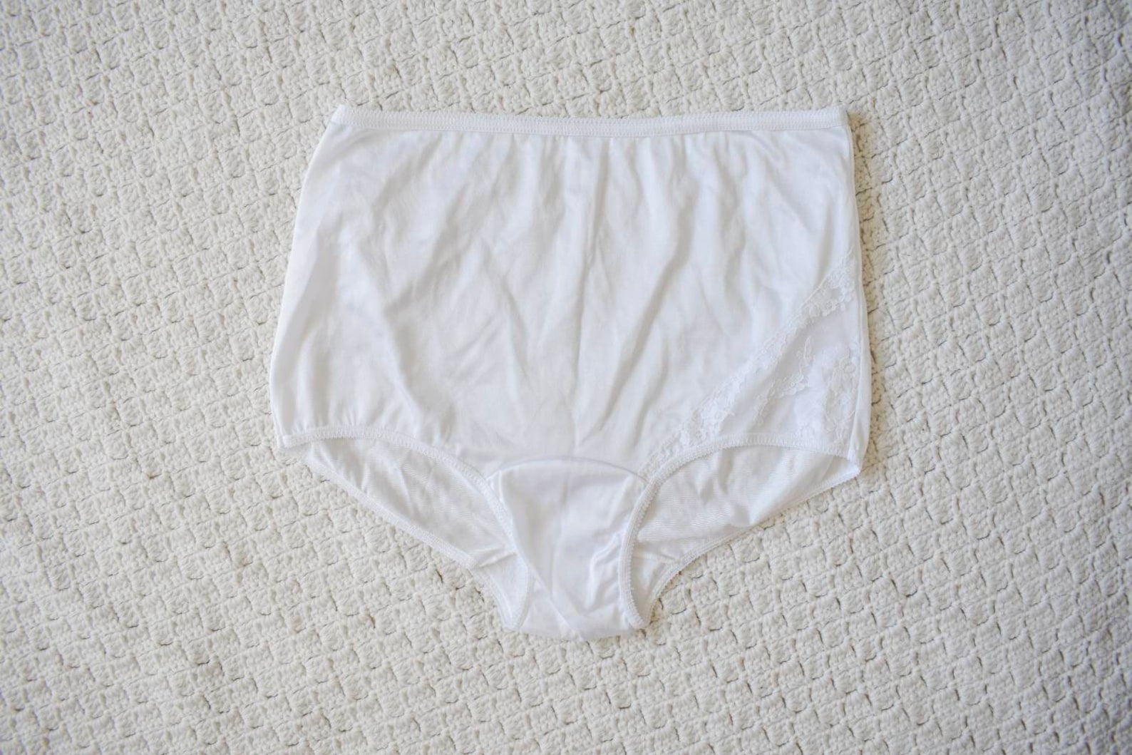 Vintage High Waist Lace Granny Panties 80s Vintage Lingerie Etsy