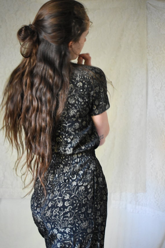 black and gold two piece set