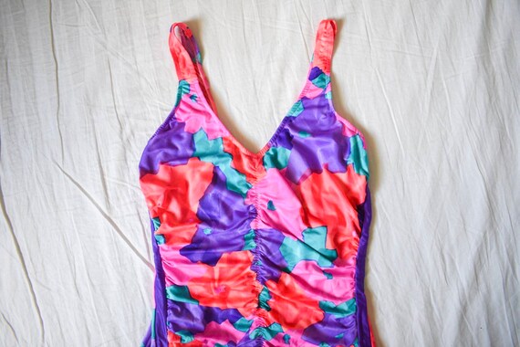 retro vintage one piece swimsuit | 70s 80s vintag… - image 2