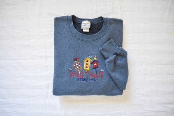 vintage oversized birdhouse sweatshirt | vintage H