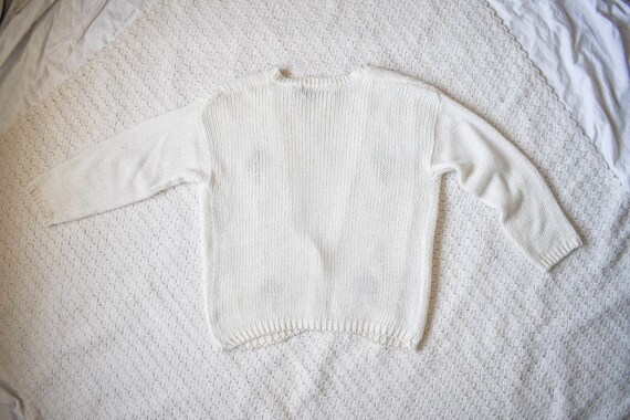 oversized chunky hand knit cardigan sweater | ove… - image 9