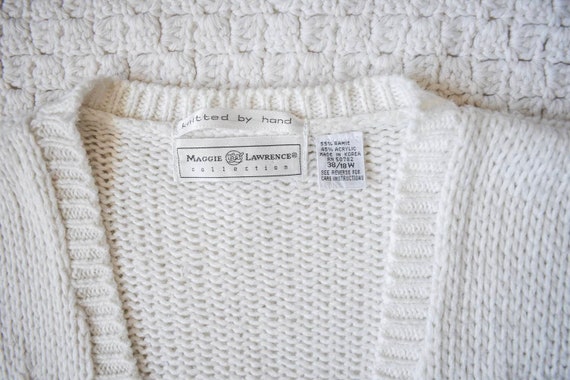 oversized chunky hand knit cardigan sweater | ove… - image 10
