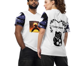 Ich liebe Japan t-shirt Designe das aus Recycelten material besteht  und außerdem ein super Statement Geschenk Unisex für Japan Fans!