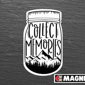 Imán para coleccionar recuerdos, imán para coche, imán para amantes de la naturaleza, imanes para nevera, imán para aventureros, imán para tarros de cristal, regalo para viajeros imagen 2