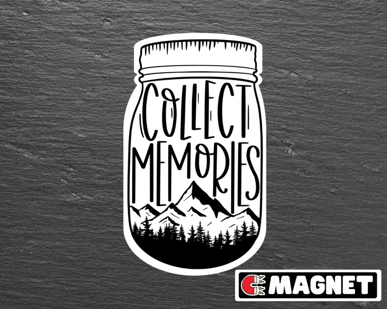 Imán para coleccionar recuerdos, imán para coche, imán para amantes de la naturaleza, imanes para nevera, imán para aventureros, imán para tarros de cristal, regalo para viajeros imagen 2