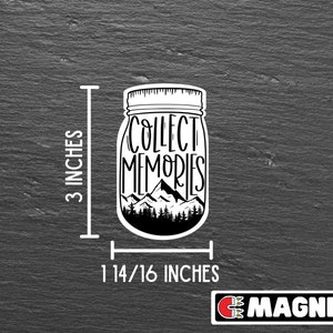 Imán para coleccionar recuerdos, imán para coche, imán para amantes de la naturaleza, imanes para nevera, imán para aventureros, imán para tarros de cristal, regalo para viajeros imagen 3