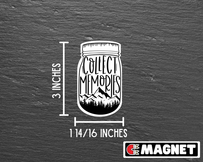 Imán para coleccionar recuerdos, imán para coche, imán para amantes de la naturaleza, imanes para nevera, imán para aventureros, imán para tarros de cristal, regalo para viajeros imagen 3