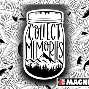 Imán para coleccionar recuerdos, imán para coche, imán para amantes de la naturaleza, imanes para nevera, imán para aventureros, imán para tarros de cristal, regalo para viajeros imagen 1