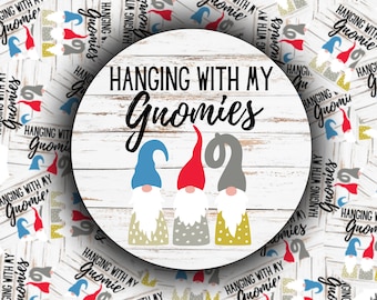 Gnome Stickers, Gnome Sticker for Hydroflask, Gnome Sticker for Car, Gnome Sticker Laptop, Gnome Sticker, Gnome Stickers for Planner, Gnome