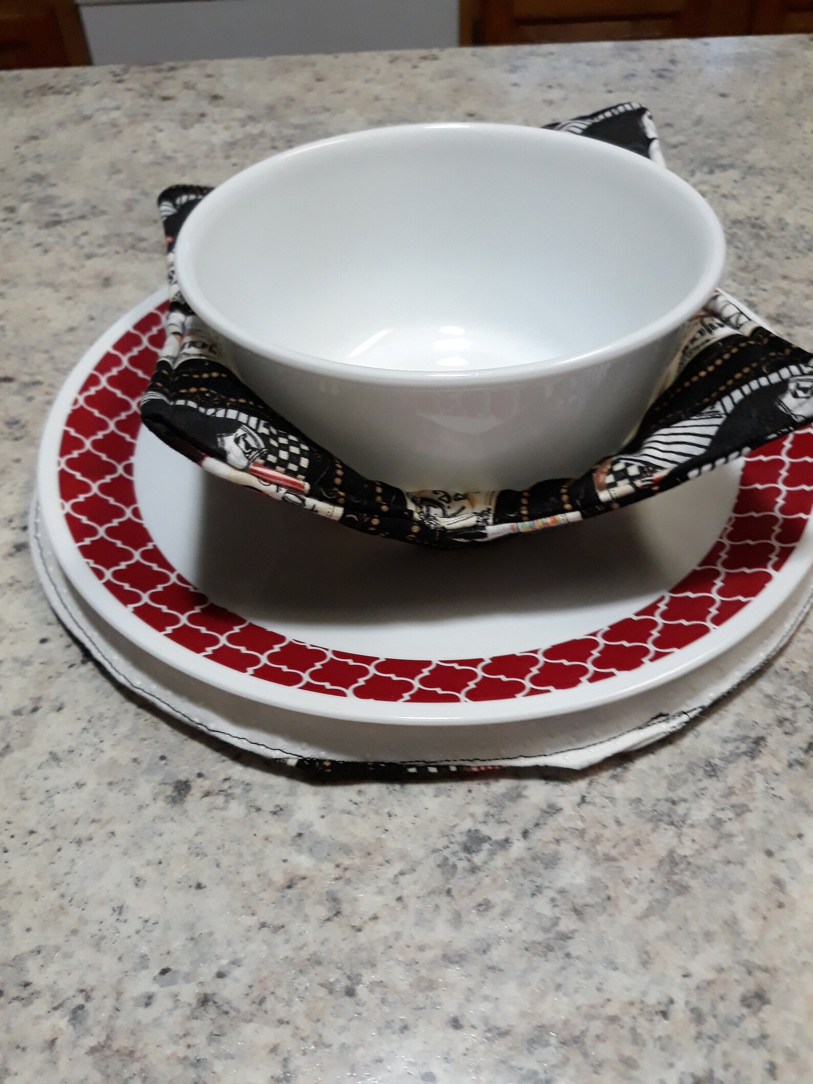 Bowl and Plate Cozy Set Etsy