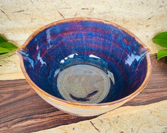 Large Handmade Ceramic Salad Bowl