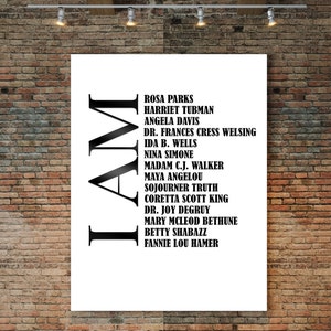 Female Civil Rights Art, Black Art Matters, I am Black History, Civil Rights Movement, Justice Art, Black Excellence, Civil Rights Poster