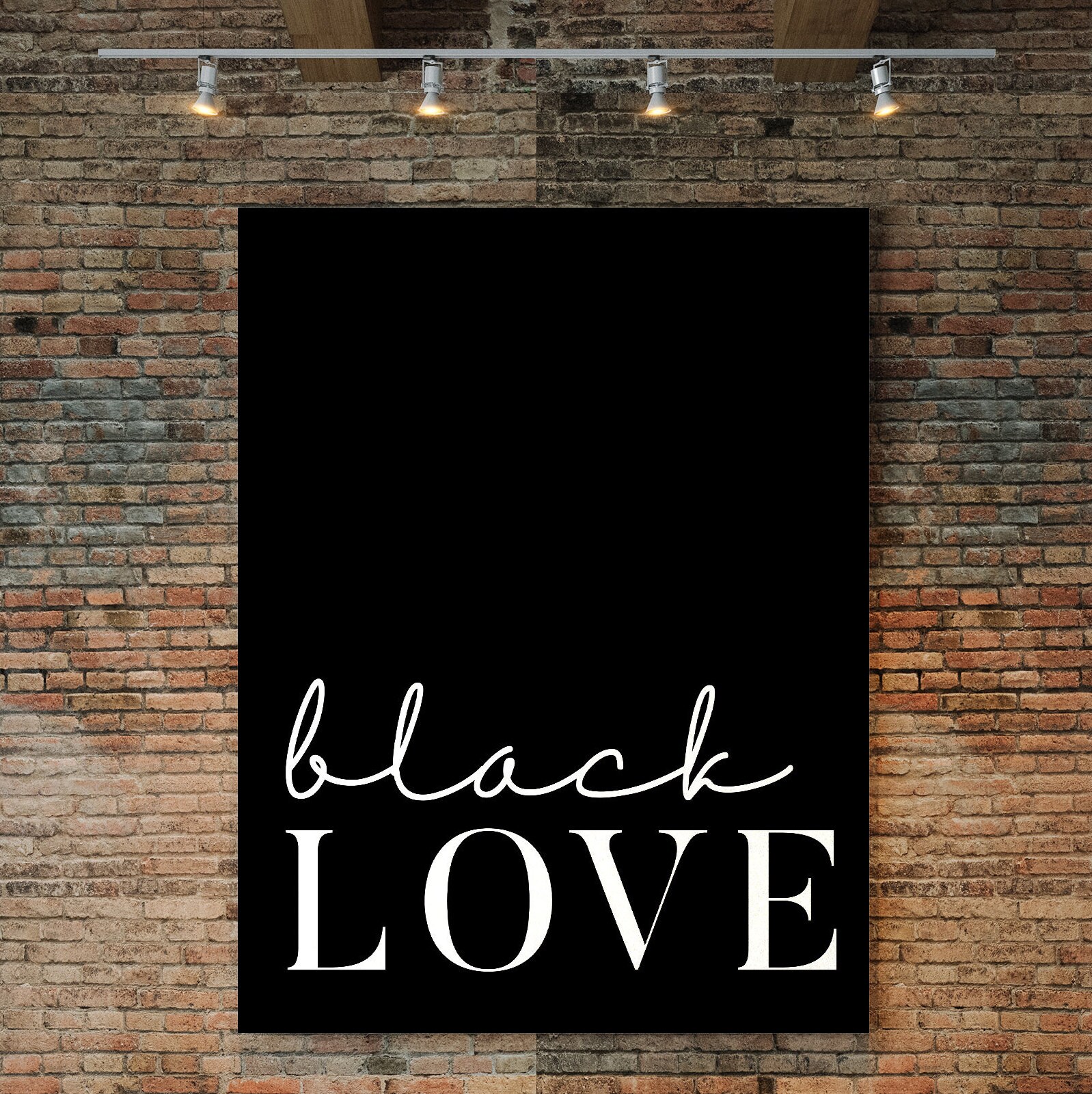 Black Love Poster Melanin Art Black Culture Urban Art Etsy