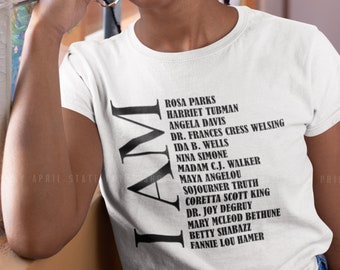 Civil Rights Female Leaders Classic Unisex T-Shirt Malcolm X MLK Black History Month Activist Social Justice Human Rights Diversity Melanin